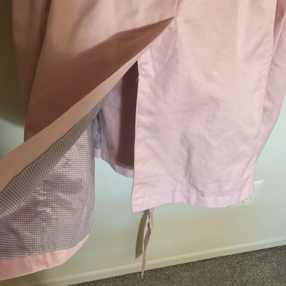 Banana Republic Light Pink Trench Coat - Picture 7 of 10